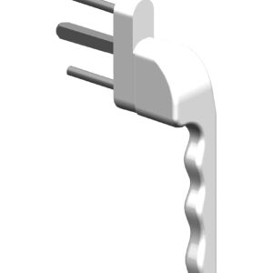 Casement Handle Carved -L/R CMTW 126/121