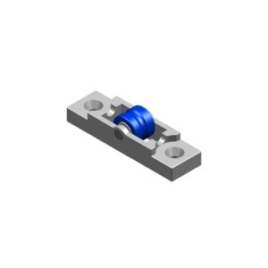 Single Roller Nylon Groove (Zinc) SLDW-995